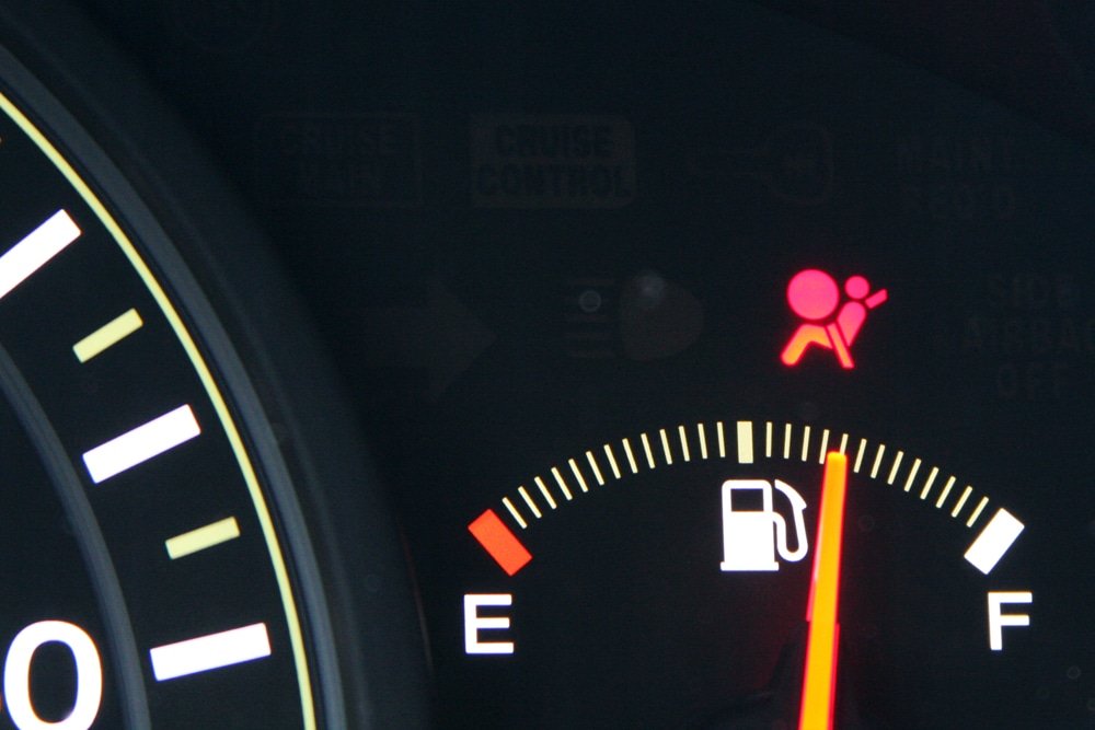 airbag light and fuel gauge